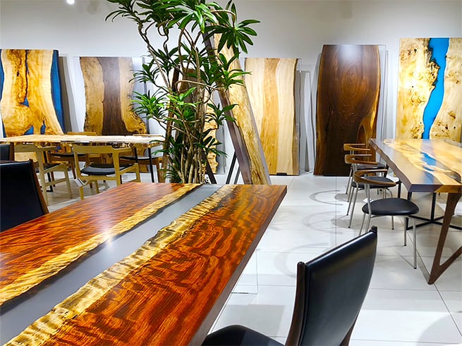 RESINギャラリーと併設