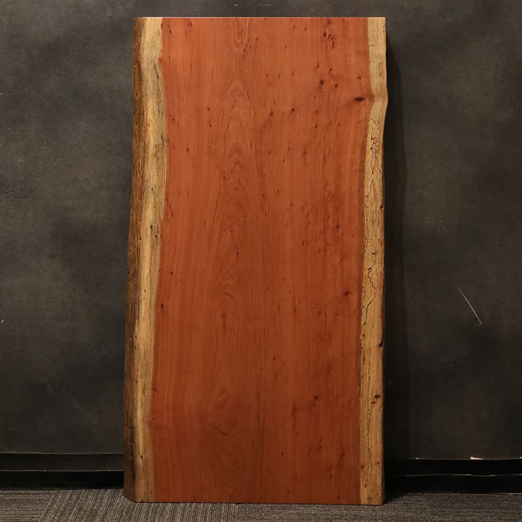 一枚板　レッドオバンコール　1802-2-2　(W130cm)
