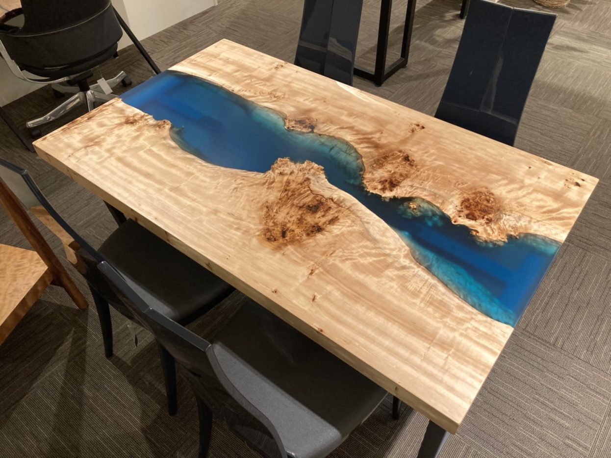 新入荷】レジンテーブル – 一枚板テーブル、無垢材 天板の販売 