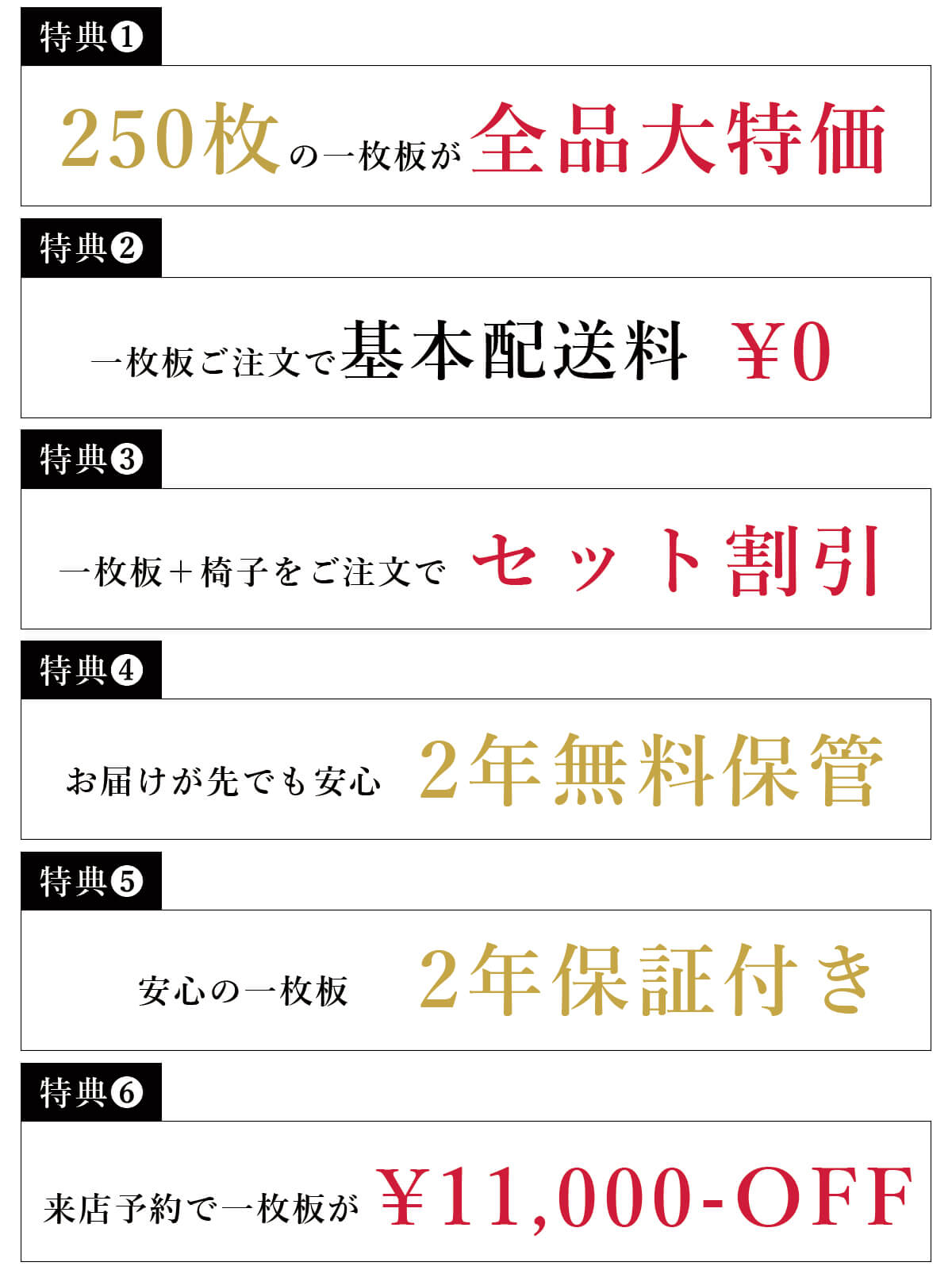 特典内容