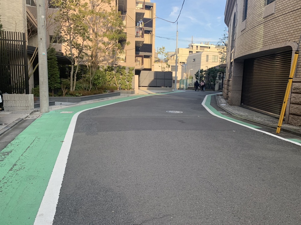 善福寺までの道