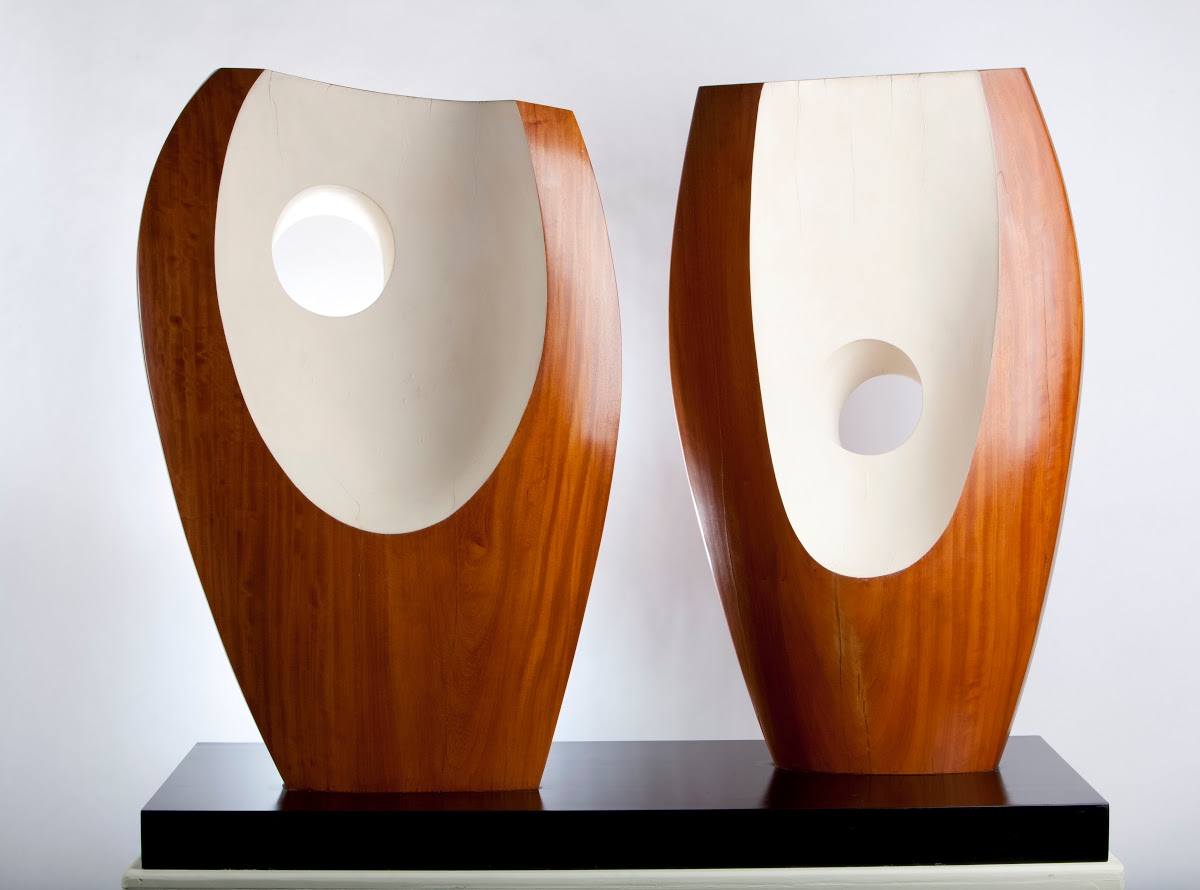 Two Forms with White (Greek)