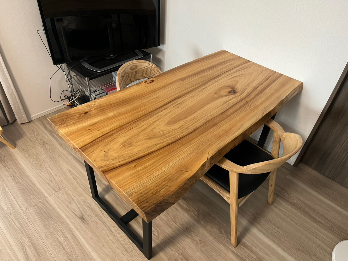 クス一枚板納品事例