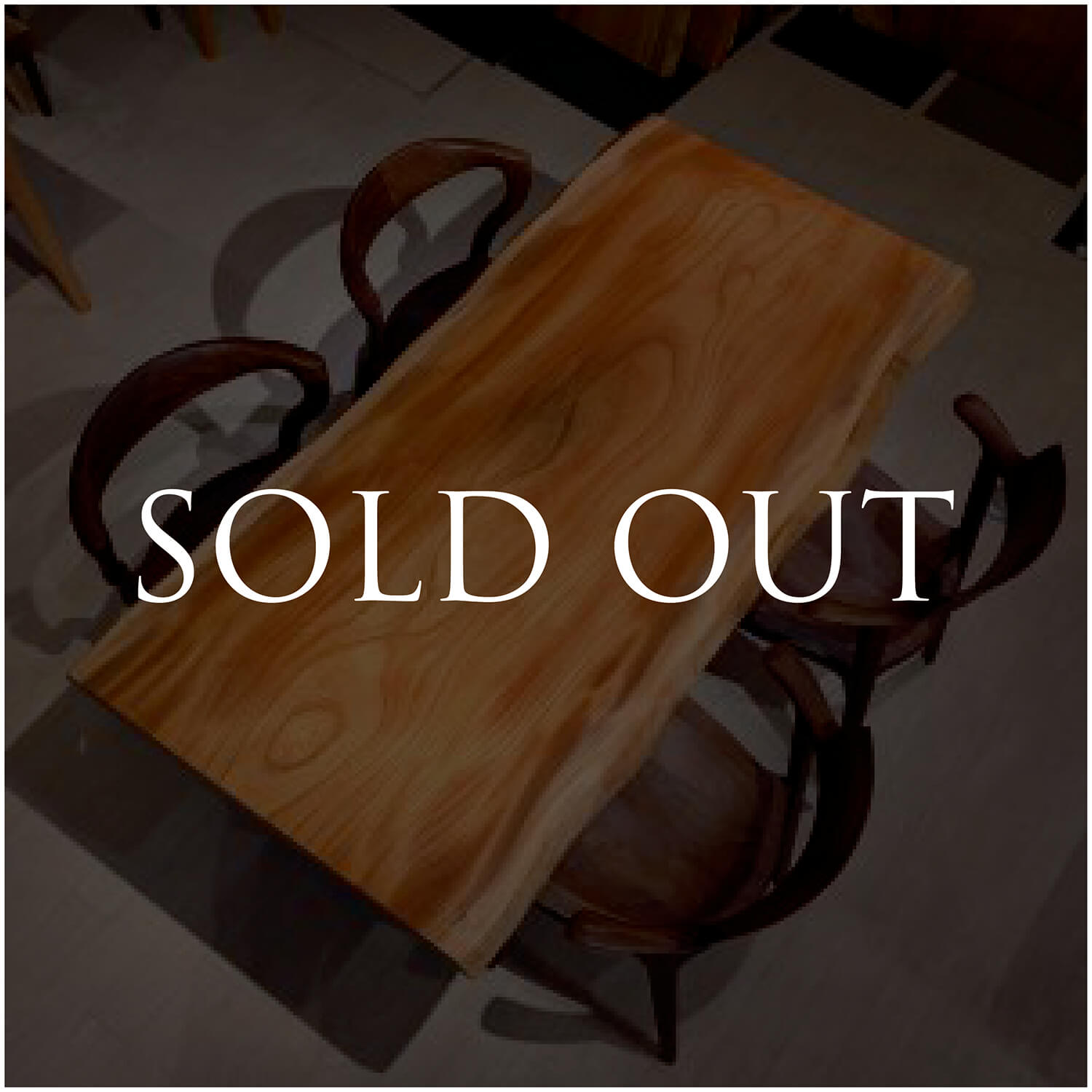 12/4-23　アトリエ木馬・新宿　一枚板フェア