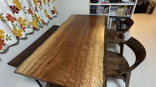 ボセ一枚板テーブル納品事例