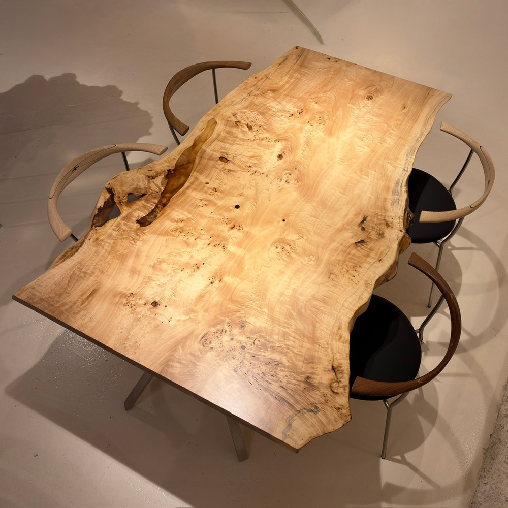 青山店おすすめのポプラ一枚板