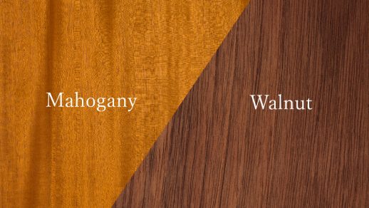 ウォールナットとマホガニーの違いは？　一枚板テーブルの素材を徹底比較！