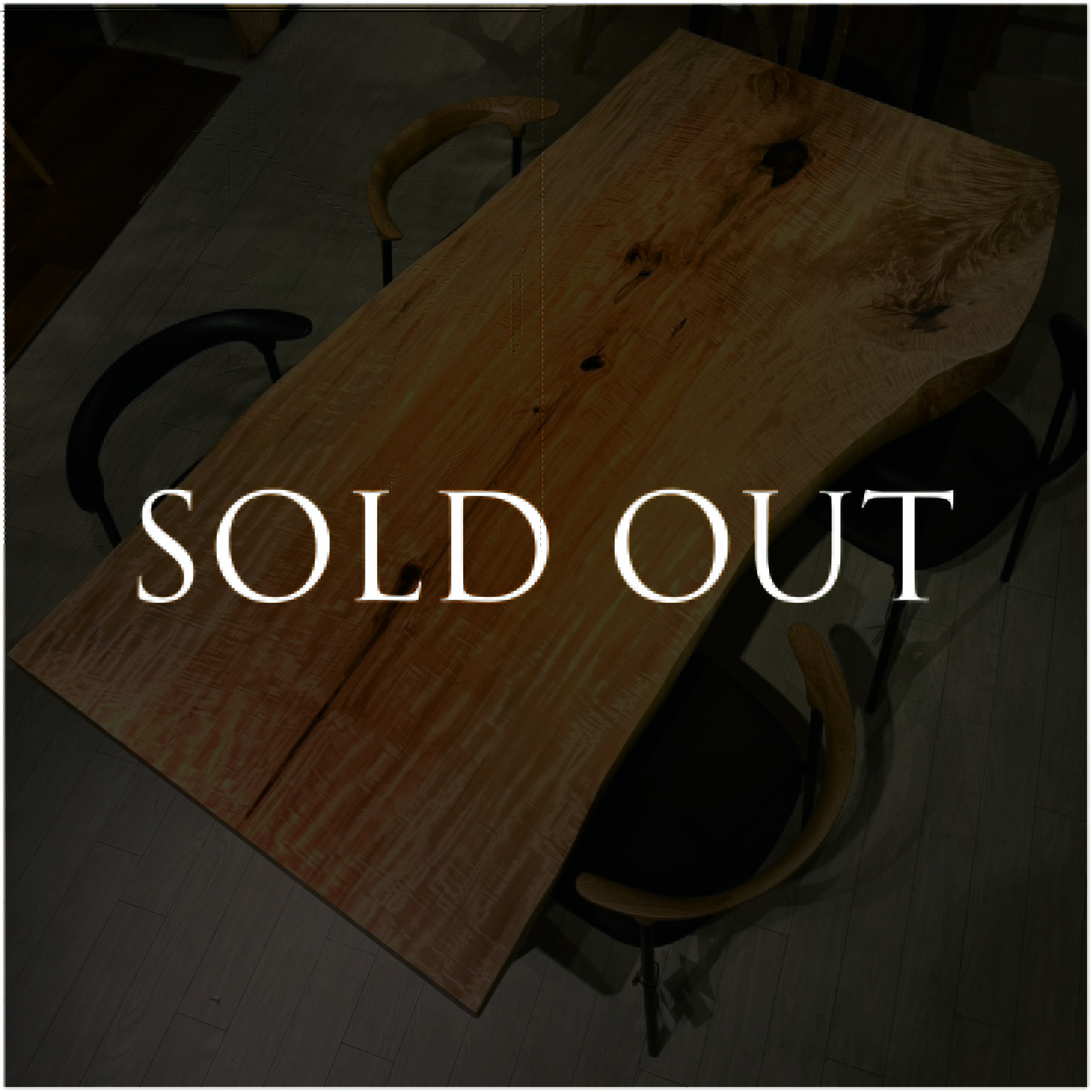 4/2-21　アトリエ木馬・新宿　一枚板フェア