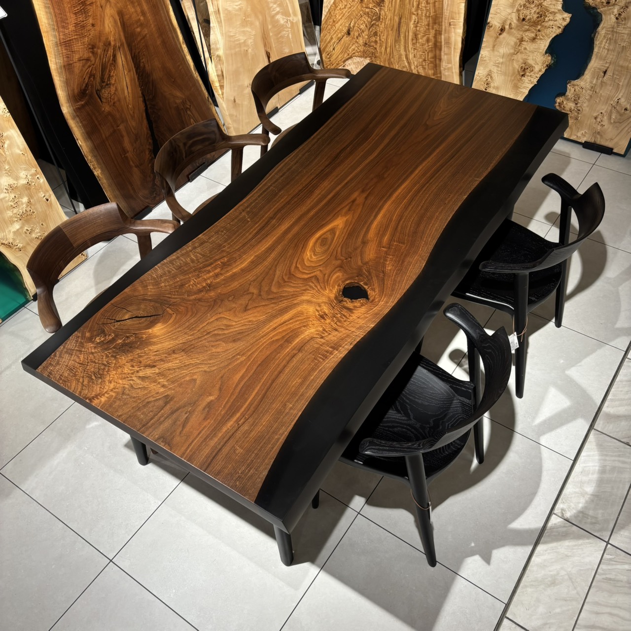 4/2-21　アトリエ木馬・新宿　一枚板フェア