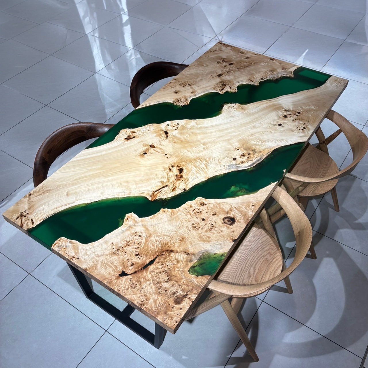 4/2-21　アトリエ木馬・新宿　一枚板フェア