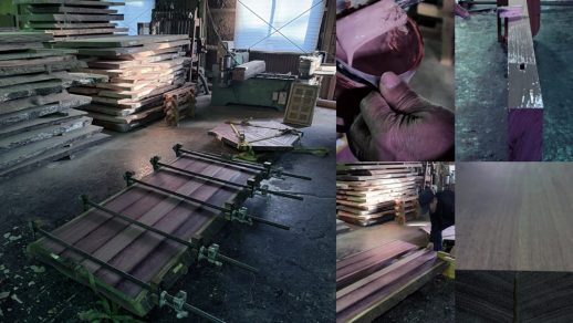 【神戸店】新しい無垢天板の形、ハギ天板について