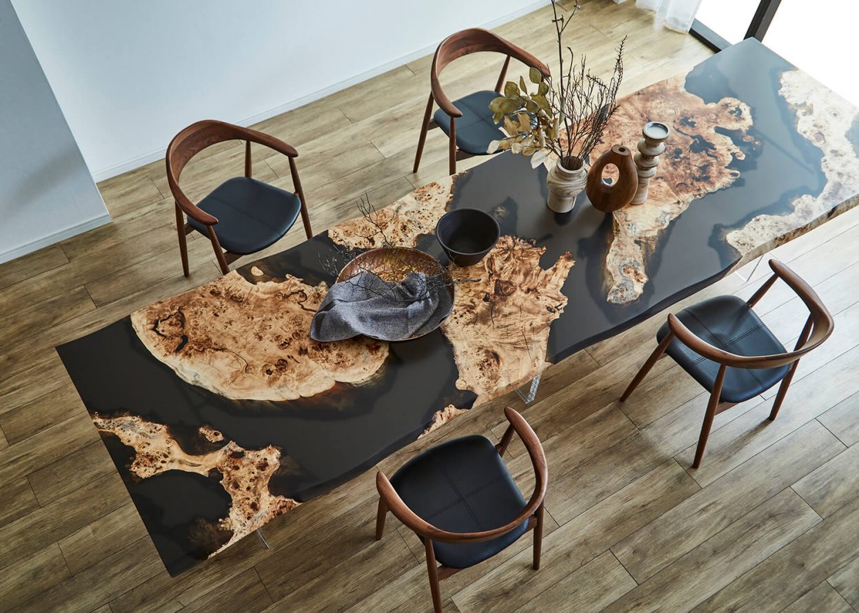 ポプラレジンテーブル