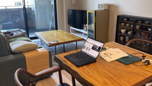 モビンギ一枚板テーブルの納品事例