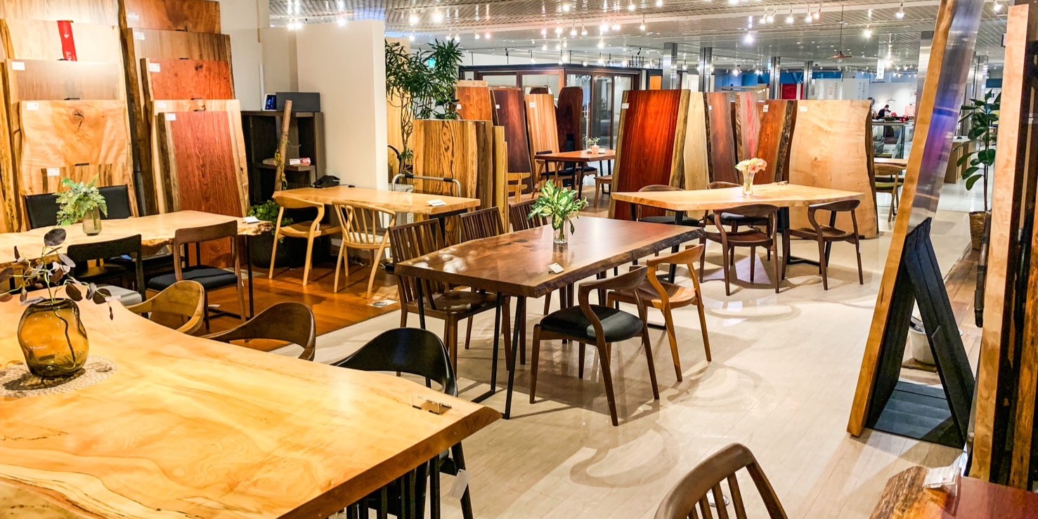 11/2-30　アトリエ木馬・新宿　一枚板フェア